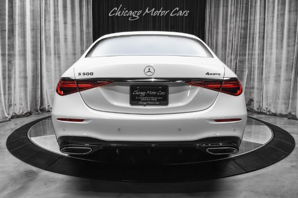 Used 2023 Mercedes-Benz S500 4Matic Sedan AMG Line! Night Pkg! AMG Wheels! DELIVERY MILES! for sale Sold at Chicago Motor Cars in West Chicago IL 60185 4