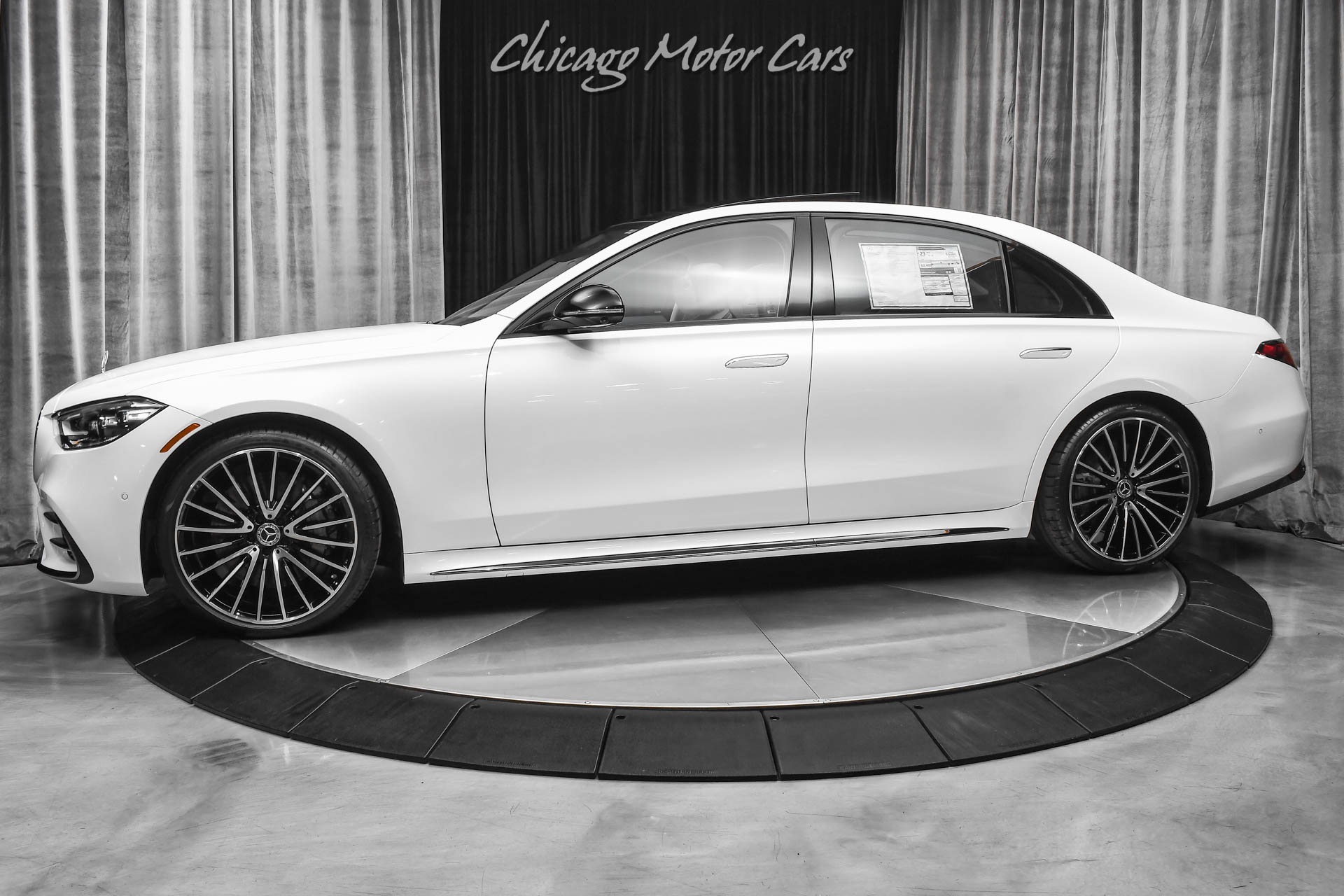 Used 2023 Mercedes-Benz S500 4Matic Sedan AMG Line! Night Pkg! AMG Wheels! DELIVERY MILES! for sale Sold at Chicago Motor Cars in West Chicago IL 60185 1