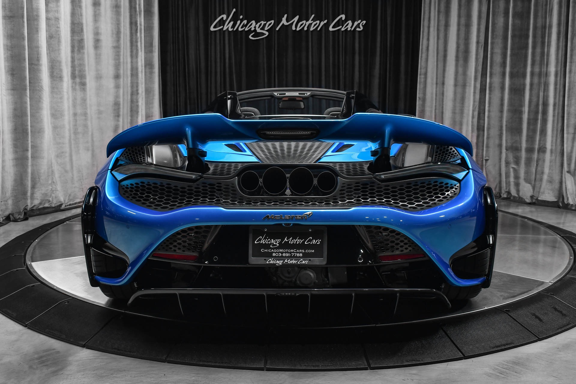Used 2022 McLaren 765LT Spider Huge MSRP! MSO Celerium Blue! Anrky