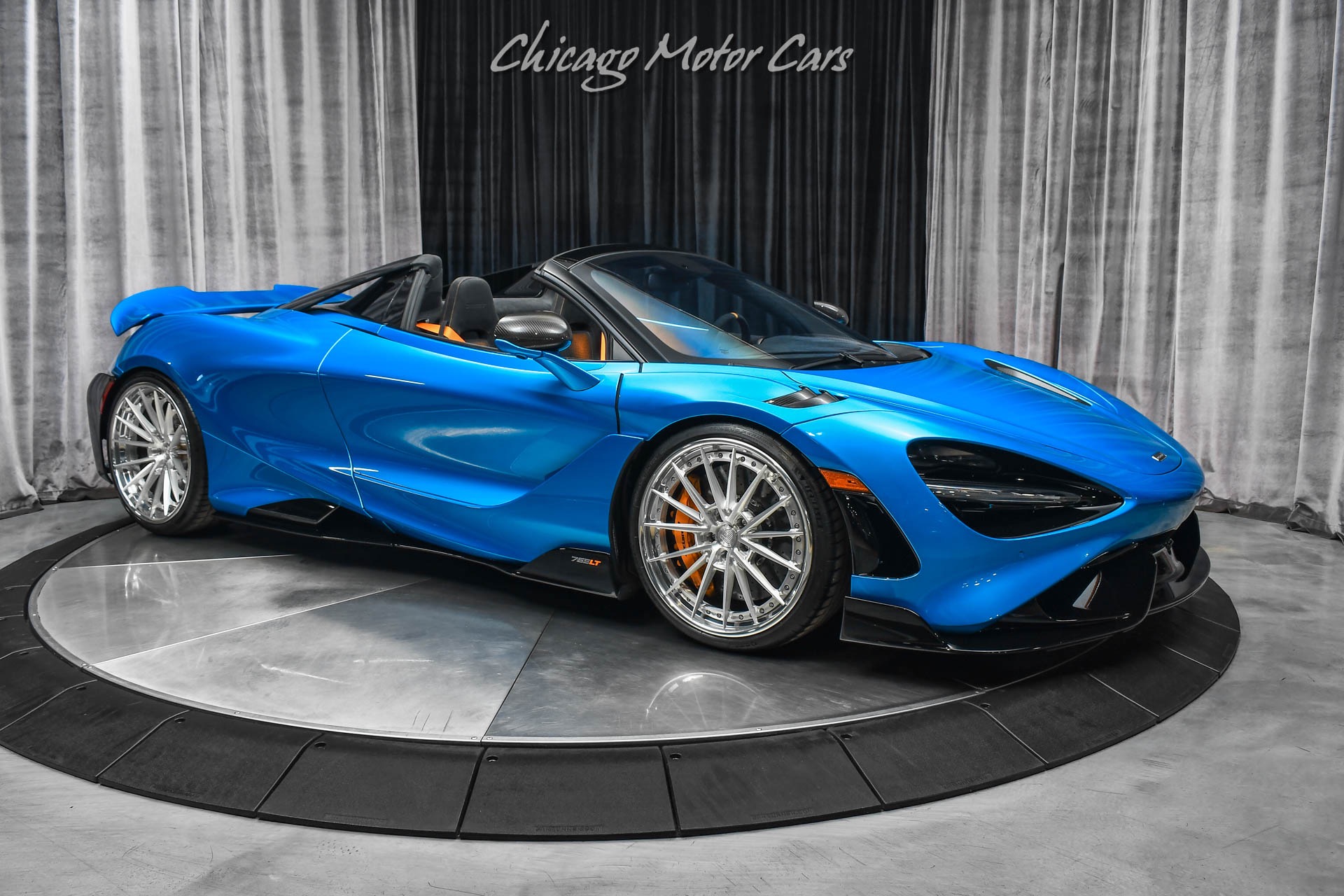 Used 2022 McLaren 765LT Spider Huge MSRP! MSO Celerium Blue! Anrky