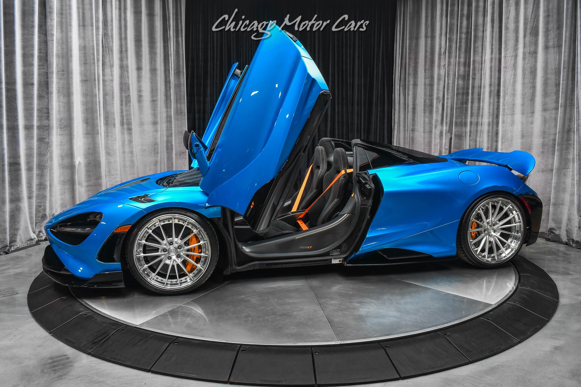 Used 2022 McLaren 765LT Spider Huge MSRP! MSO Celerium Blue! Anrky