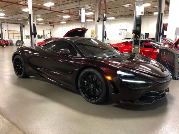 Used 2018 McLaren 720S Performance MSO Nerello Red MSRP $397,289+ Just Serviced! for sale Sold at Chicago Motor Cars in West Chicago IL 60185 1