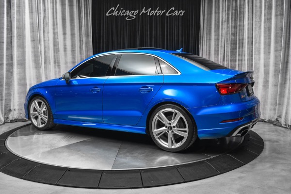 Used 2018 Audi RS3 2.5T Quattro Sedan Ara Blue Crystal Effect! 400HP! Ready for Mods! for sale Sold at Chicago Motor Cars in West Chicago IL 60185 3
