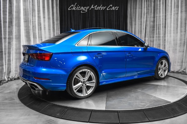 Used 2018 Audi RS3 2.5T Quattro Sedan Ara Blue Crystal Effect! 400HP! Ready for Mods! for sale Sold at Chicago Motor Cars in West Chicago IL 60185 5