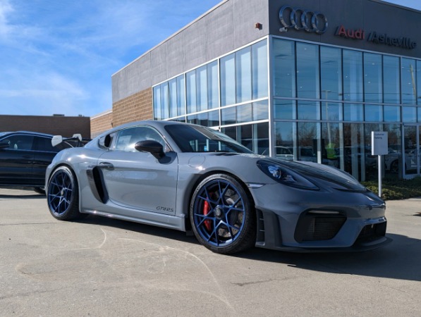 Used 2023 Porsche 718 Cayman GT4 RS! Weissach Package! Front Axle Lift! Ceramic coated! 493HP! PPF! for sale Sold at Chicago Motor Cars in West Chicago IL 60185 2