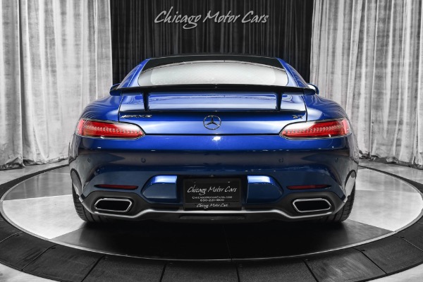 Used 2017 Mercedes-Benz AMG GT Just Serviced at Mercedes-Benz Panoramic Glass Roof Carbon Fiber Trim Well for sale Sold at Chicago Motor Cars in West Chicago IL 60185 4