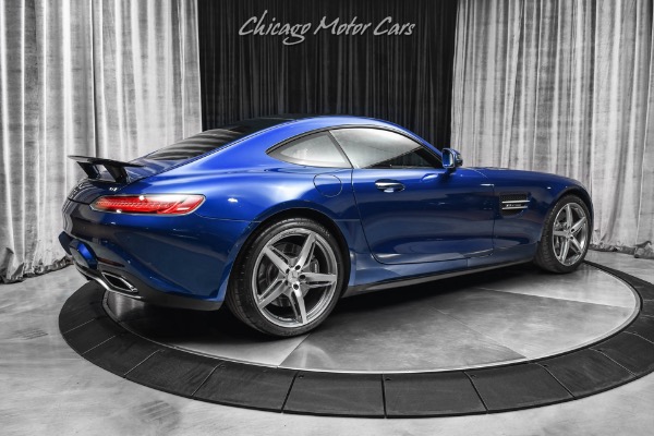 Used 2017 Mercedes-Benz AMG GT Just Serviced at Mercedes-Benz Panoramic Glass Roof Carbon Fiber Trim Well for sale Sold at Chicago Motor Cars in West Chicago IL 60185 5
