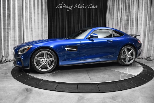 Used 2017 Mercedes-Benz AMG GT Just Serviced at Mercedes-Benz Panoramic Glass Roof Carbon Fiber Trim Well for sale Sold at Chicago Motor Cars in West Chicago IL 60185 1