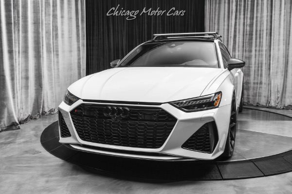 Used 2021 Audi RS6 Avant 4.0T quattro APR Stage 1! VOSSEN Wheels! Akrapovic Exhaust! PPF! for sale Sold at Chicago Motor Cars in West Chicago IL 60185 2