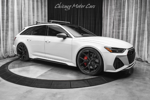 Used 2021 Audi RS6 Avant 4.0T quattro APR Stage 1! VOSSEN Wheels! Akrapovic Exhaust! PPF! for sale Sold at Chicago Motor Cars in West Chicago IL 60185 6