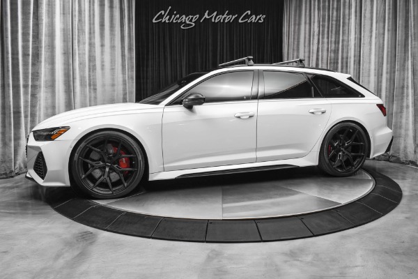 Used 2021 Audi RS6 Avant 4.0T quattro APR Stage 1! VOSSEN Wheels! Akrapovic Exhaust! PPF! for sale Sold at Chicago Motor Cars in West Chicago IL 60185 1