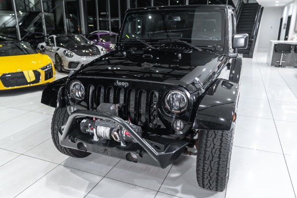 Used 2015 Jeep Wrangler Sahara 4x4 SUV Heated Front Seats! Stinger Head Unit! Well Equipped! for sale Sold at Chicago Motor Cars in West Chicago IL 60185 2