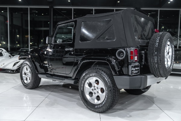 Used 2015 Jeep Wrangler Sahara 4x4 SUV Heated Front Seats! Stinger Head Unit! Well Equipped! for sale Sold at Chicago Motor Cars in West Chicago IL 60185 3