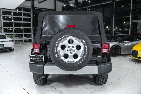 Used 2015 Jeep Wrangler Sahara 4x4 SUV Heated Front Seats! Stinger Head Unit! Well Equipped! for sale Sold at Chicago Motor Cars in West Chicago IL 60185 4