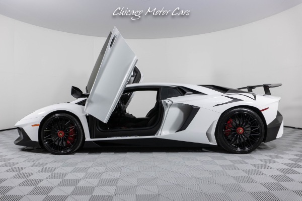Used 2016 Lamborghini Aventador LP 750-4 SV RACING EXHAUST CARBON FIBER REAR SPOILER DIANTHUS WHEELS for sale Sold at Chicago Motor Cars in West Chicago IL 60185 2