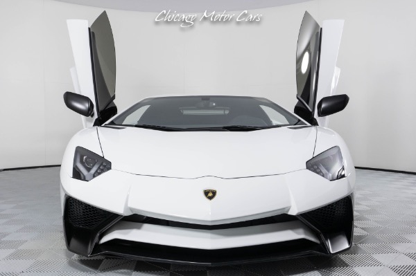 Used 2016 Lamborghini Aventador LP 750-4 SV RACING EXHAUST CARBON FIBER REAR SPOILER DIANTHUS WHEELS for sale Sold at Chicago Motor Cars in West Chicago IL 60185 4