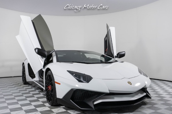 Used 2016 Lamborghini Aventador LP 750-4 SV RACING EXHAUST CARBON FIBER REAR SPOILER DIANTHUS WHEELS for sale Sold at Chicago Motor Cars in West Chicago IL 60185 5