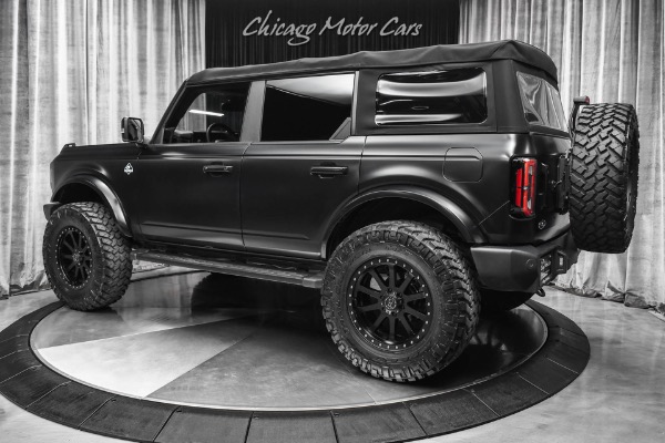 Used 2021 Ford Bronco Outer Banks  BDS LIFT 37X12.5X20 TIRES RHINO WHEELS STEALTH PPF for sale Sold at Chicago Motor Cars in West Chicago IL 60185 3