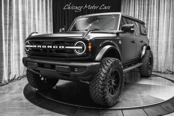 Used-2021-Ford-Bronco-Outer-Banks--BDS-LIFT-37X125X20-TIRES-RHINO-WHEELS-STEALTH-PPF