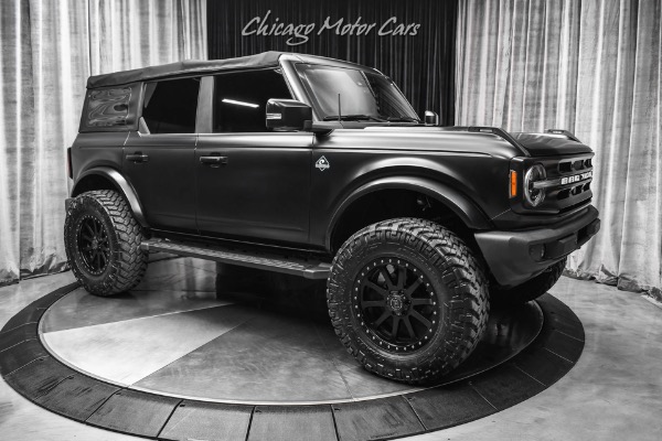 Used 2021 Ford Bronco Outer Banks  BDS LIFT 37X12.5X20 TIRES RHINO WHEELS STEALTH PPF for sale Sold at Chicago Motor Cars in West Chicago IL 60185 6