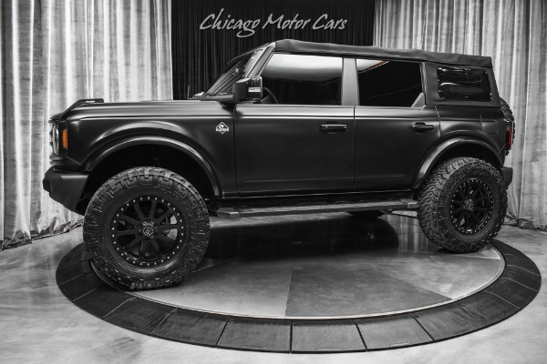Used 2021 Ford Bronco Outer Banks  BDS LIFT 37X12.5X20 TIRES RHINO WHEELS STEALTH PPF for sale Sold at Chicago Motor Cars in West Chicago IL 60185 1