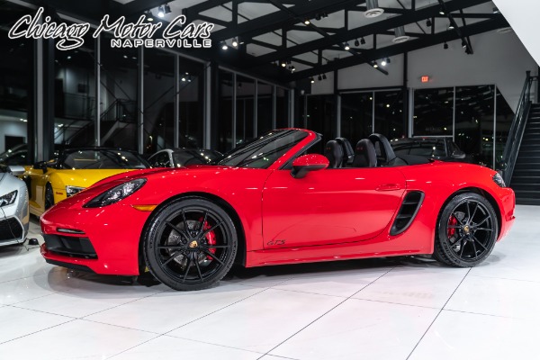 Used 2019 Porsche 718 Boxster GTS Convertible Guards Red! GTS Interior Pkg! Carbon Fiber Trim! PDK! for sale Sold at Chicago Motor Cars in West Chicago IL 60185 1