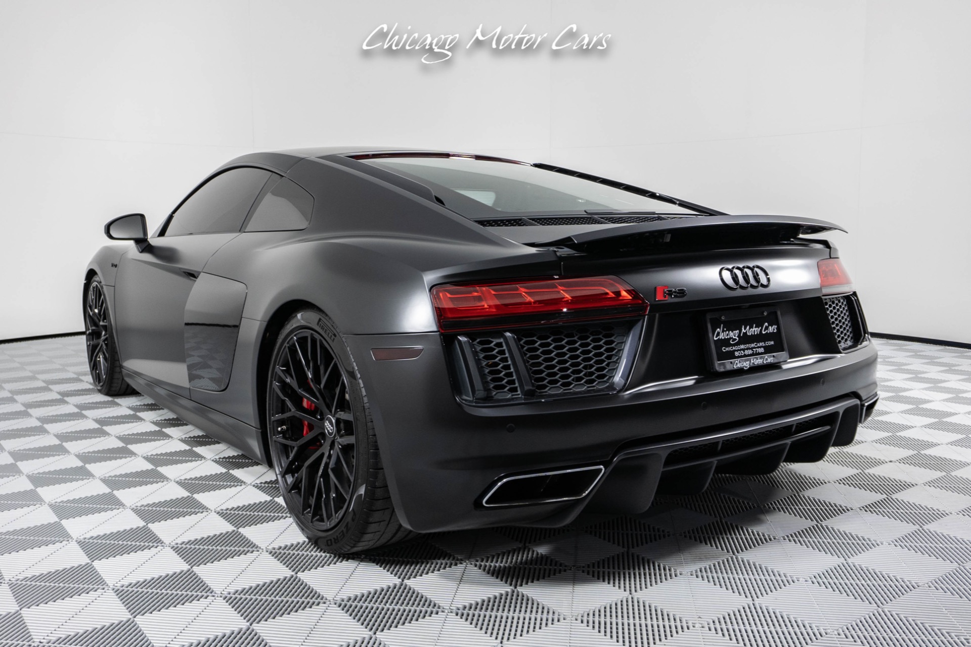 Used-2017-Audi-R8-52-quattro-V10-CUSTOM-EXHAUST-BANG---OLUSFEN-FULL-SATIN-BLACK-WRAP