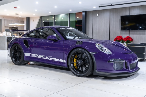 Used 2016 Porsche 911 GT3 RS Ultraviolet Loaded! PCCBs! Comfort Seats! Only 1760 Miles! PPF! for sale Sold at Chicago Motor Cars in West Chicago IL 60185 6
