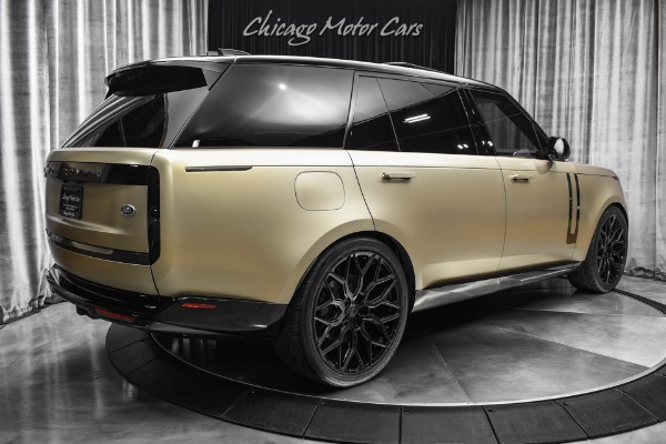Used 2023 Land Rover Range Rover LWB P530 First Edition HIGHLY DESIRED SUNSET GOLD SATIN FINISH for sale Sold at Chicago Motor Cars in West Chicago IL 60185 5