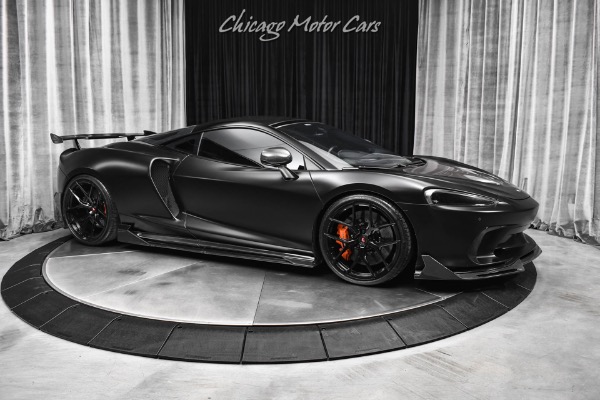 Used 2021 McLaren GT Fully Modded inside & Out Satin Black Wrap 900HP Tons of Carbon Fiber for sale Sold at Chicago Motor Cars in West Chicago IL 60185 6
