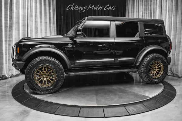 Used 2023 Ford Bronco Outer Banks 4X4 SUV Body Appearance Kit! 2.7L EcoBoost! Fuel Wheels! LOADED for sale Sold at Chicago Motor Cars in West Chicago IL 60185 1