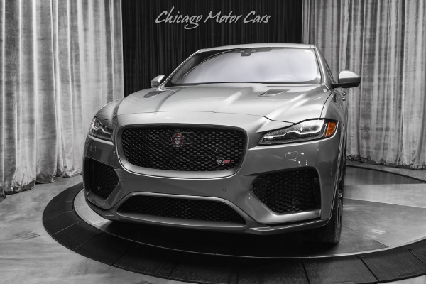 Used 2020 Jaguar F-PACE SVR AWD SUV 5.0L Supercharged V8! 550 HP! Hot Color Combo! LOADED! for sale Sold at Chicago Motor Cars in West Chicago IL 60185 2