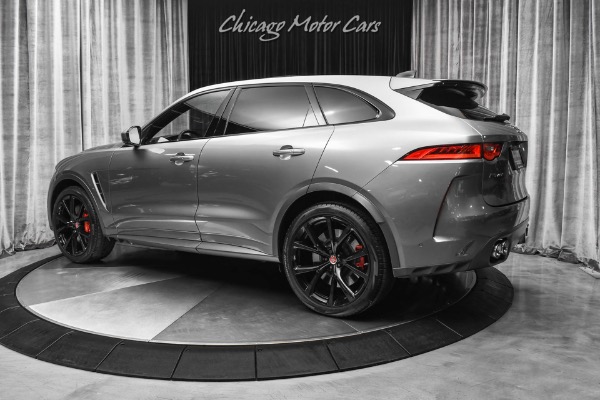Used 2020 Jaguar F-PACE SVR AWD SUV 5.0L Supercharged V8! 550 HP! Hot Color Combo! LOADED! for sale Sold at Chicago Motor Cars in West Chicago IL 60185 3