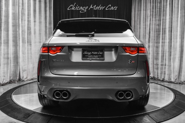 Used 2020 Jaguar F-PACE SVR AWD SUV 5.0L Supercharged V8! 550 HP! Hot Color Combo! LOADED! for sale Sold at Chicago Motor Cars in West Chicago IL 60185 4
