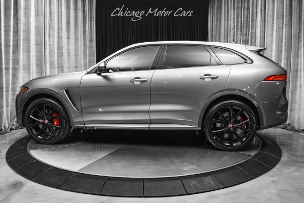 Used-2020-Jaguar-F-PACE-SVR-AWD-SUV-50L-Supercharged-V8-550-HP-Hot-Color-Combo-LOADED