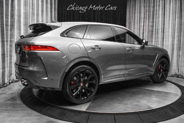 Used 2020 Jaguar F-PACE SVR AWD SUV 5.0L Supercharged V8! 550 HP! Hot Color Combo! LOADED! for sale Sold at Chicago Motor Cars in West Chicago IL 60185 5