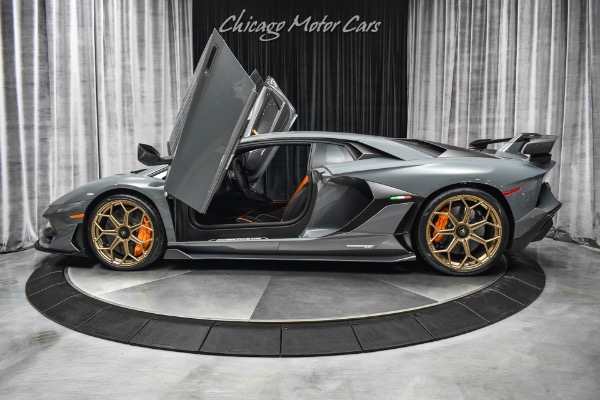 Used-2019-Lamborghini-Aventador-LP770-4-SVJ-Coupe-Grigio-Telesto-Pearl-LOADED-with-Carbon-Fiber-FULL-PPF