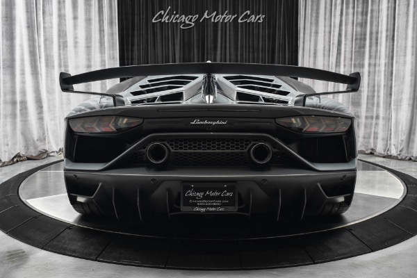 Used 2019 Lamborghini Aventador LP770-4 SVJ Coupe Grigio Telesto Pearl! LOADED with Carbon Fiber! FULL PPF! for sale Sold at Chicago Motor Cars in West Chicago IL 60185 4