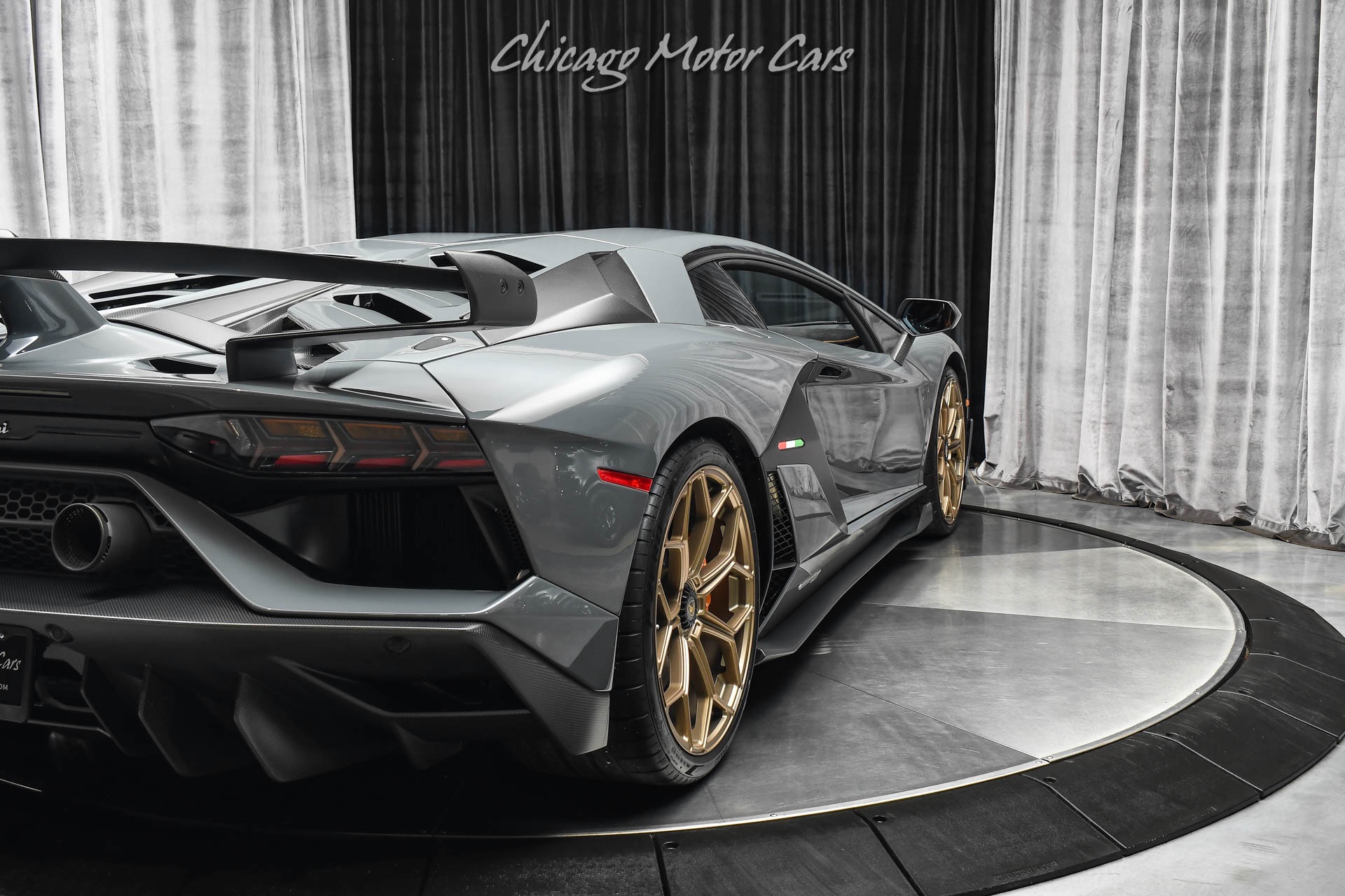 Used-2019-Lamborghini-Aventador-LP770-4-SVJ-Coupe-Grigio-Telesto-Pearl-LOADED-with-Carbon-Fiber-FULL-PPF