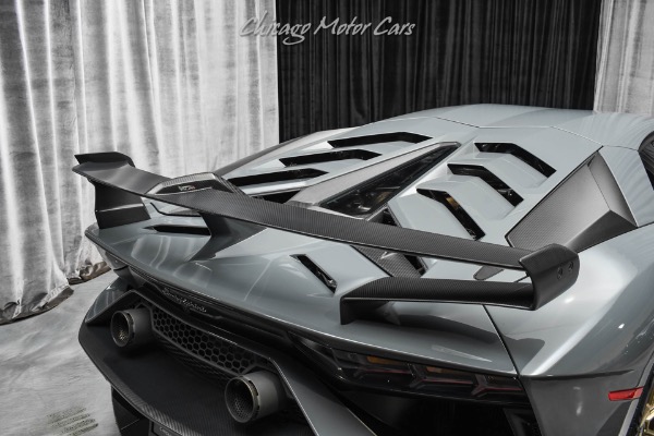 Used-2019-Lamborghini-Aventador-LP770-4-SVJ-Coupe-Grigio-Telesto-Pearl-LOADED-with-Carbon-Fiber-FULL-PPF