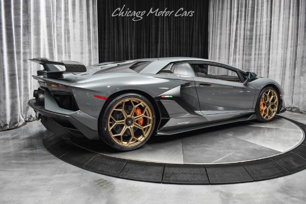 Used 2019 Lamborghini Aventador LP770-4 SVJ Coupe Grigio Telesto Pearl! LOADED with Carbon Fiber! FULL PPF! for sale Sold at Chicago Motor Cars in West Chicago IL 60185 5