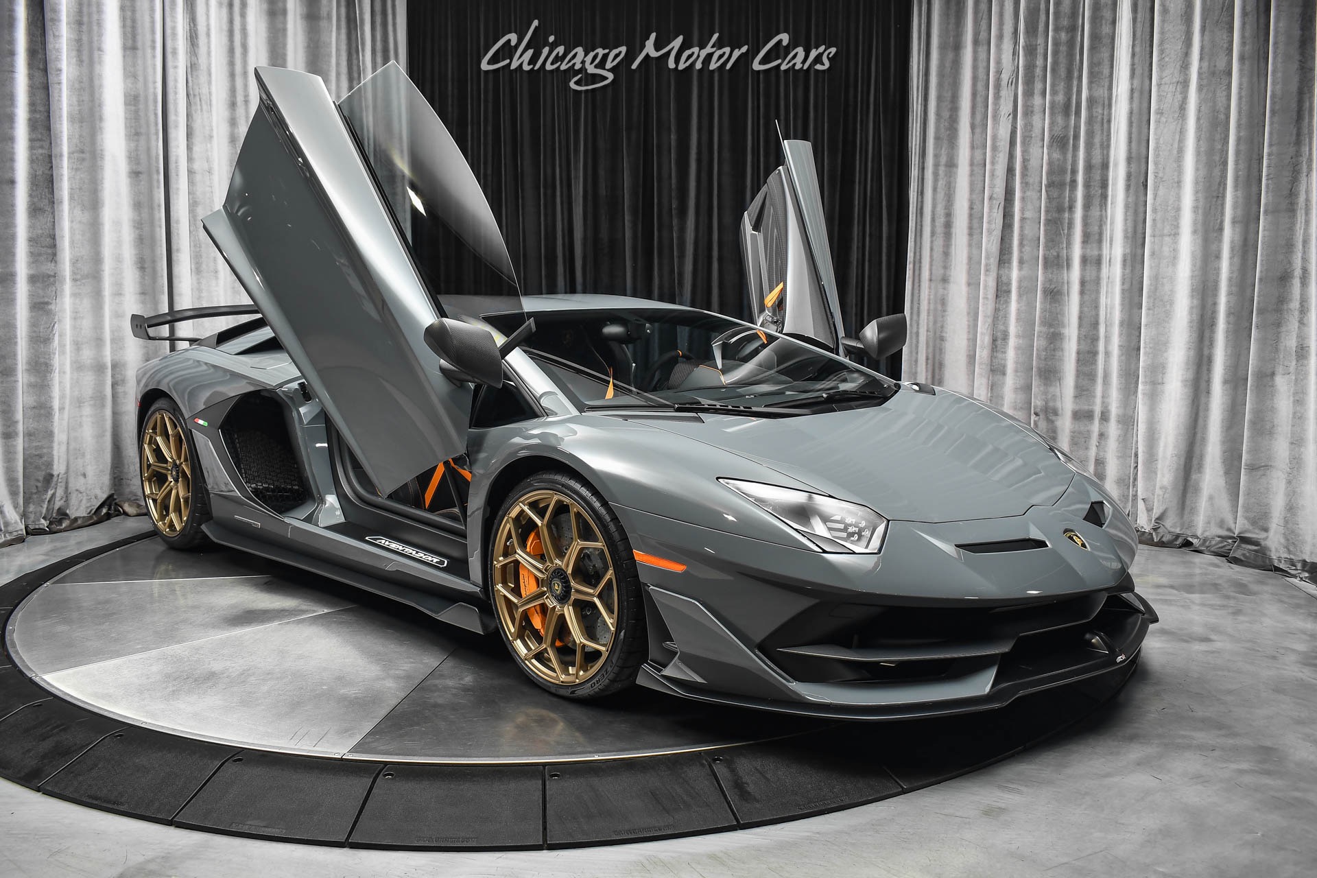 Used-2019-Lamborghini-Aventador-LP770-4-SVJ-Coupe-Grigio-Telesto-Pearl-LOADED-with-Carbon-Fiber-FULL-PPF