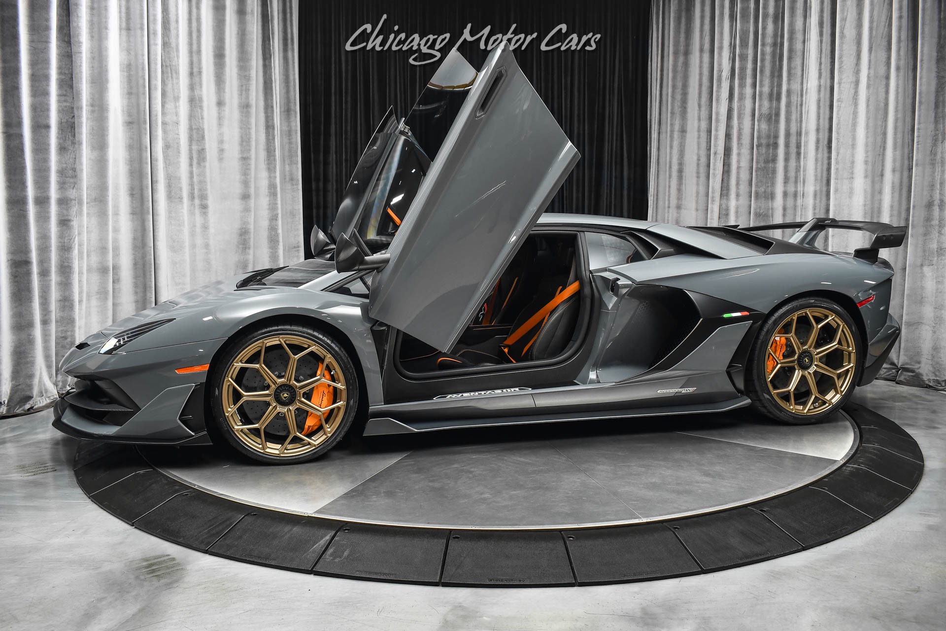 Used-2019-Lamborghini-Aventador-LP770-4-SVJ-Coupe-Grigio-Telesto-Pearl-LOADED-with-Carbon-Fiber-FULL-PPF