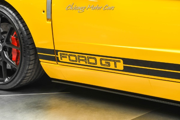 Used-2005-Ford-GT-Super-RARE-Yellow-HRE-Wheels-Whipple-Supercharger