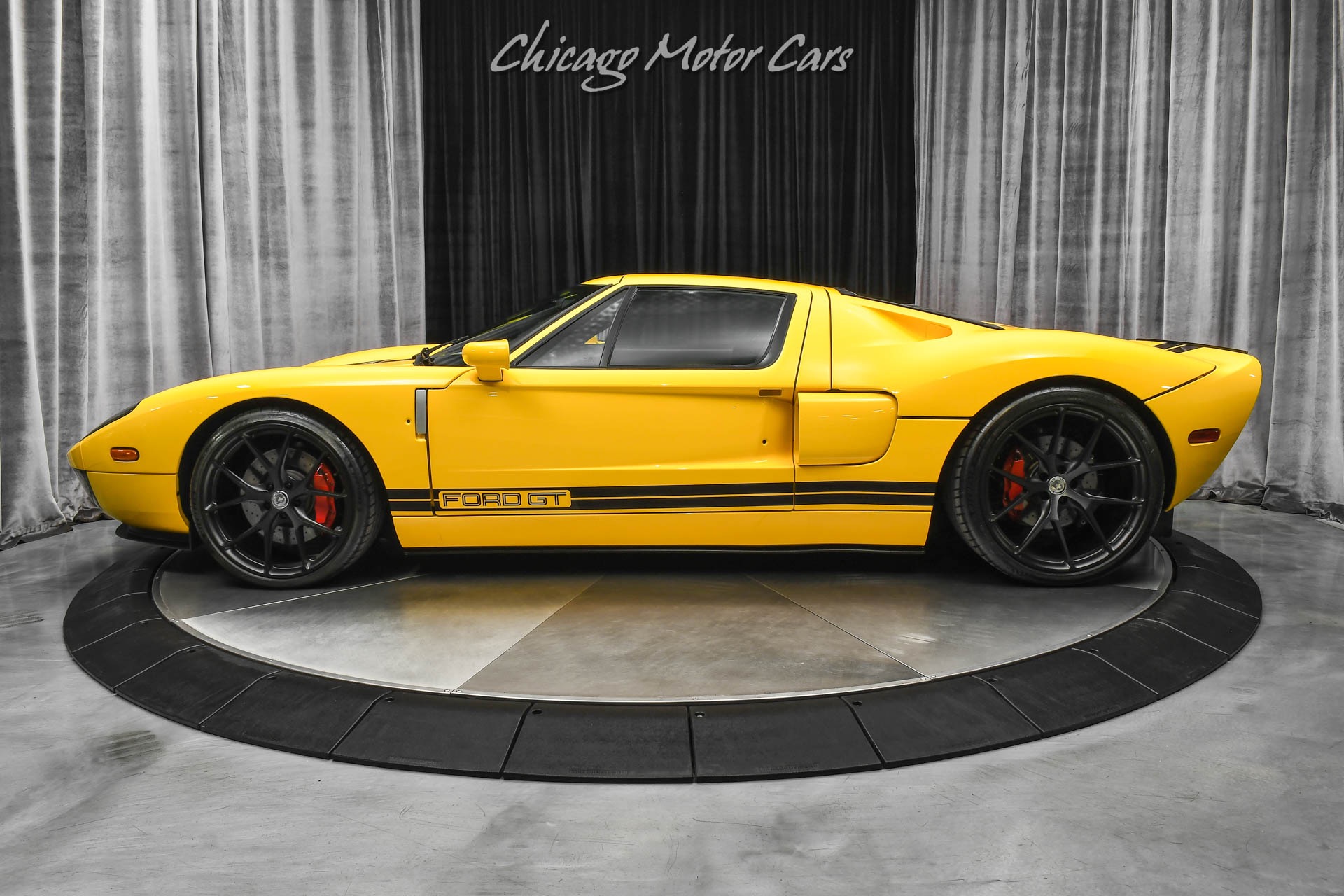 Used-2005-Ford-GT-Super-RARE-Yellow-HRE-Wheels-Whipple-Supercharger