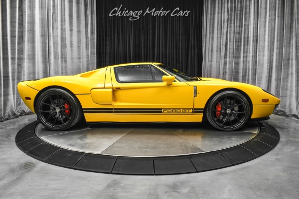 Used-2005-Ford-GT-Super-RARE-Yellow-HRE-Wheels-Whipple-Supercharger