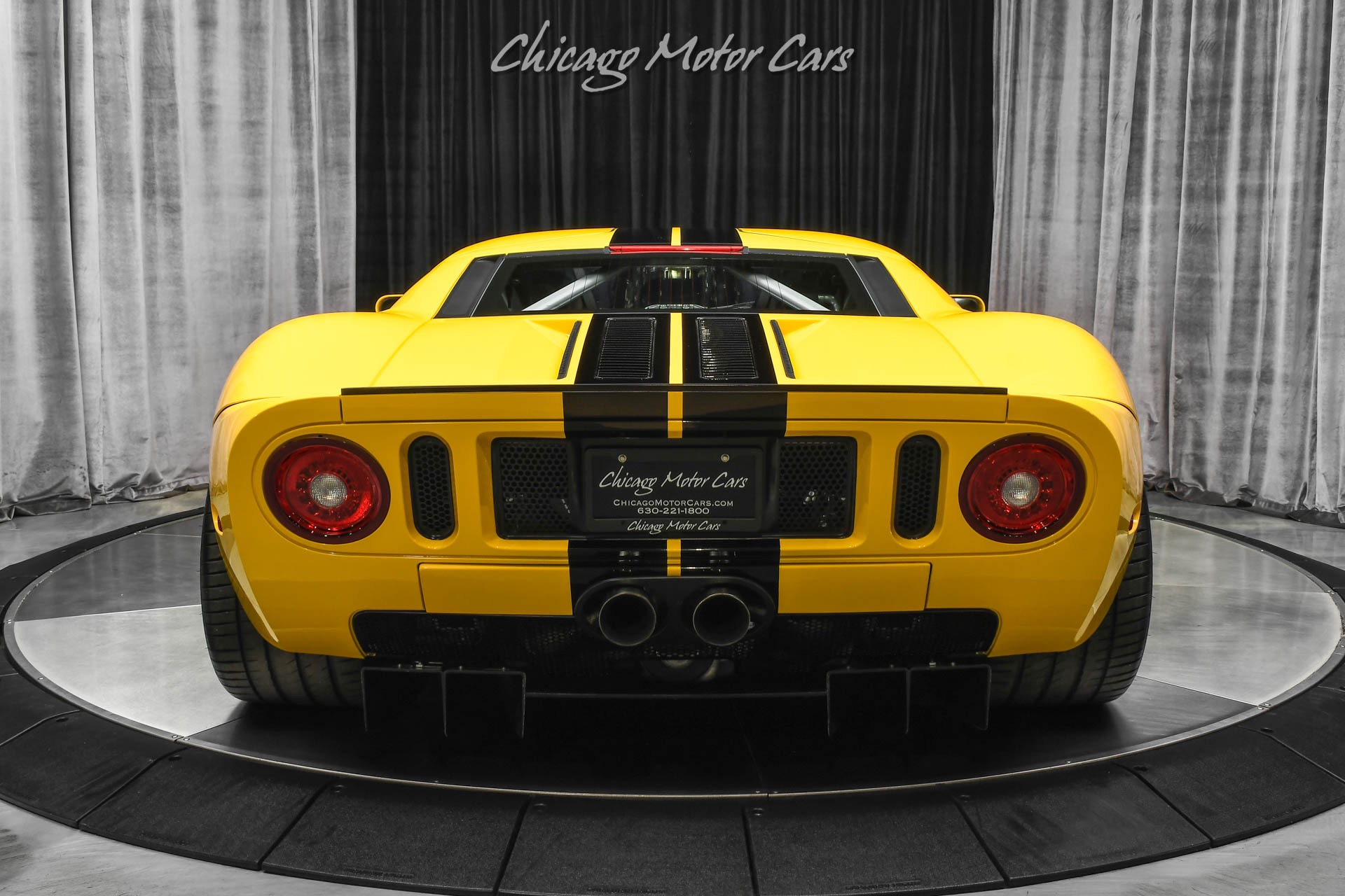 Used-2005-Ford-GT-Super-RARE-Yellow-HRE-Wheels-Whipple-Supercharger