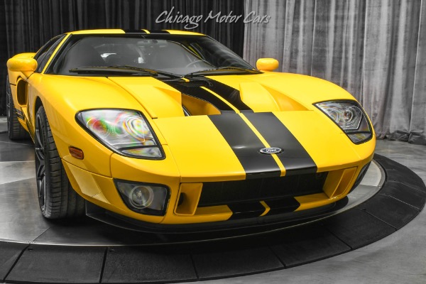 Used-2005-Ford-GT-Super-RARE-Yellow-HRE-Wheels-Whipple-Supercharger
