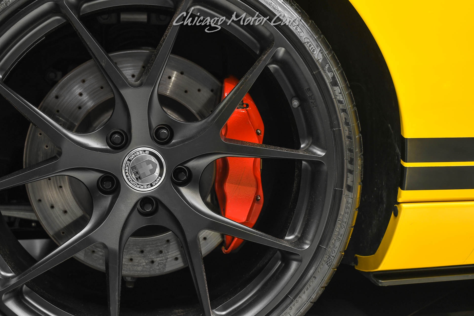 Used-2005-Ford-GT-Super-RARE-Yellow-HRE-Wheels-Whipple-Supercharger