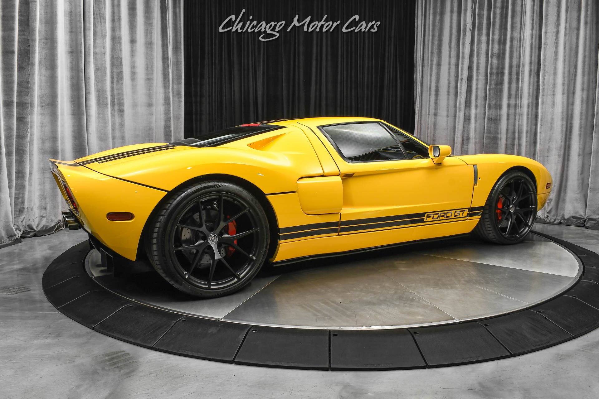 Used-2005-Ford-GT-Super-RARE-Yellow-HRE-Wheels-Whipple-Supercharger